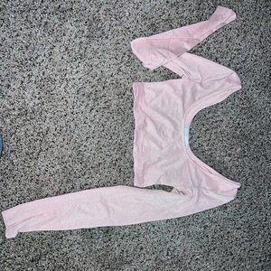 Pink Sparkle Crop Top